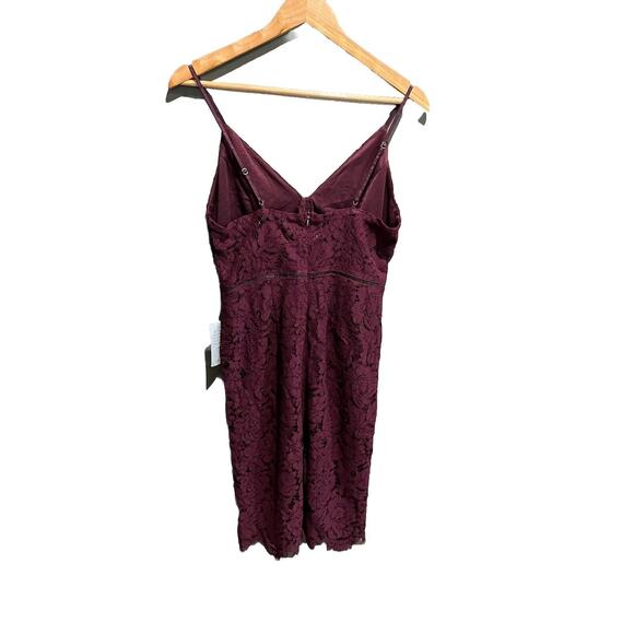 ASTR The Label Purple Wine Lace Camisole Strap Women's Dress Size M - Picture 2 of 6